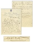 Mata Hari Autograph Letter Signed -- Scarce as Signed With Her Stage Name Mata Hari